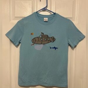 Like New! Hanna Andersson Embroidered Submarine Tee